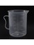 4x Sürahi Ölçüm 250ML Dereceli Beher Berrak Beyaz Plastik Fincan (Yurt Dışından) 5