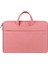 13,3 Inç Dizüstü Bilgisayar Polyester Koruyucu El Çantası Yumuşak Astarlı Dizüstü Bilgisayar Taşıma Çantası - Pembe (Yurt Dışından) 1