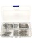 350PC Split Pins Cotter Fixings Set Çeşitli Boyutlar Çinko Kaplama Çelik Sabit Kılıf (Yurt Dışından) 3