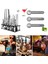 Kokteyl Shaker Seti Akrilik Stand ve Kokteyl Tarifleri ile Boston Paslanmaz Çelik Barmen Kiti Kitapçık (Yurt Dışından) 5
