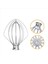 2x Paslanmaz Çelik Çırpma 5K452WW Kitchenaid Mutfak Makinesi Için 5KSM90-5KSM185 (Yurt Dışından) 3