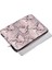 Canvasartısan H38-T0123 Yılan Desenli Polyester Dizüstü Bilgisayar Çantası Koruyucu Kılıf ve Küçük Çanta - Pembe/12 Inç Dizüstü Bilgisayarlar Için (Yurt Dışından) 3