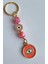 Hediyelik Pembe Boncuklu Anahtarlık 10 cm 3