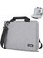 Haweel HWL2168 14-15 Inç MacBook Pro 14 Inç (2021) / 15 Inç (2013) / (2016) Omuz Askılı Çizilmez Taşıma Çantası Koruyucu Kol Çantası - Gri (Yurt Dışından) 1