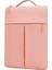 11-12 Inç Dizüstü Bilgisayar Çantası Dikey Suya Dalı Naylon Koruyucu Kılıf Fermuarlı Cepli 31 x 21 x 3 cm - Pembe (Yurt Dışından) 1