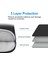 Haweel HWL7016 Macbook Pro 15 Inç (2016) / (2018-2019) / 16 Inç (2022) Darbeye Dalı Fermuarlı Kol Çizilmeye Dalı Taşıma (40,5 x 29,5 Cm, 15-16,7 Inç) - Siyah (Yurt Dışından) 3