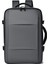 Weıxıer B703 Erkekler Için Genişletilebilir Sırt Çantası Su Geçirmez Seyahat Dizüstü Bilgisayar Çantası Açık Hava Iş Günlük Sırt Çantası - Gri (Yurt Dışından) 4
