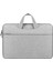 13,3 Inç Dizüstü Bilgisayar Polyester Koruyucu El Çantası Yumuşak Astarlı Dizüstü Bilgisayar Taşıma Çantası - Açık Gri (Yurt Dışından) 1