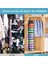 24 Cepli Çift Taraflı Askılı Saklama Çantası Gardırop Kapağı Arkası Tayt Yelek Havlu Düzenleyici - Gri (Yurt Dışından) 5