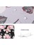 Canvasartısan H40-11 Darbeye Dalı Taşıma Çantası 14 Inç Dizüstü Bilgisayarlar Için Taşınabilir Saklama Çantası Gül Desenli Baskılı Dış Kılıflı Kol Çantası - Gri (Yurt Dışından) 4