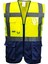 Uw 211 Reflektörlü Yönetici Ikaz Yeleği (Sarı/lacivert) 1