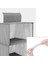 Moho & Home 6312 Dokumasız 10 Katmanlı Şapka Saklama Çantası Gardırop Ayakkabı Askısı Düzenleyici, 23*30*150 cm - Gri (Yurt Dışından) 5