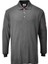 FR10 - Alev Almaz Anti-Statik Uzun Kollu Polo Shirt (Gri) 1