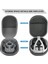 AL-Q022 Meta Quest 3 Vr Kulaklık Taşıma Çantası Eva+Polyester Taşınabilir Saklama Çantası (Yurt Dışından) 5