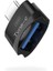 Windows Ile Uyumlu 3.0 USB Type-C Usb-A 3.0 USB Adaptörü (Type-C Dönüştürücü Otg Metal Adaptör) Tip-C Dönüştürücü Linktech O193 (Siyah) 1