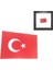 10 Adet Türk Bayrağı Sticker A4 Etiket (Ebat: 29,7 cm x 21 Cm) 1