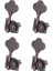 Gitar Vintage Açık Bas Gitar Ayarlama Anahtar Pegs Makine Başlıkları Tuner 4r 4 Dizeler Için Bas Kırmızı Bronz (Yurt Dışından) 1