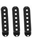 3 Kat Siyah 11 Delikli Sss Gitar Pickguard Strat Arka Plaka Pikap Kılıfları Knobs Guitarra Ipuçları Gitar Parçaları ve Aksesuarlar-52 x 52 x 52MM (Yurt Dışından) 1