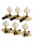 2x 1 18 Akustik Gitar Makinesi Başlıkları Gitar Dizesi Tuning Pegs Anahtar 3L3R Gibar Tuner (Yurt Dışından) 2
