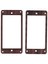 2pcs Elektro Gitar Ahşap Humbucker Gitar Pikap Çerçevesi Pikap Montaj Yüzüğü (Yurt Dışından) 4