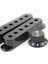Stratocaster Için Fender Için 50 Veya 52 mm (Siyah) ve Plastik Mühürlü Humbucker Pikap Kapağı Fit Sq St Pickup Black (Yurt Dışından) 2