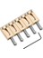 6 Katı Pirinç Elektro Gitar Köprüsü Köprü Kodu Kod Dizme Dize Kodu Dize Eyer (Gümüş) (Yurt Dışından) 1