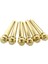 Metal Akustik Gitar Köprüsü Pimleri 6pcs Pirinç Gitar Dizeleri Sabit Koni Dize Pimleri Dize Çiviler (Yurt Dışından) 1