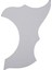 Pickguard-Akustik Akustik Gitar Pickguard Kendi Kendine Yapışkan Siyah (Yurt Dışından) 3