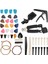 65 Pcs Gitar Dizeleri Tuner Capo Picks Pick Tutucu Başparmak Parmak Çekimleri Köprü Pimleri ile Gitar Aksesuarları Kiti (Yurt Dışından) 1