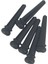 6 Pcs Ebony Gitar Köprüsü Pimleri Abanlone Dot &amp 2pcs String Sindirdir Ayarlama Peg Çekme Elektrikli Matkap Değiştirin (Yurt Dışından) 3