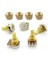 4 Pcs Elektrik Gibi Kontrol Hız Knobs Gold &amp 5x Gitar Potentıomeer Ses Ses ve Ton Tomuları Swıtch Control A500K (Yurt Dışından) 2