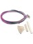 2 Gitar Aksesuarları Set 1 Set Gökkuşağı Renkli Renk Dizesi ve 1 Set 6 Köprü Pimleri + Eyer + Köprü Eyer Kemik (Yurt Dışından) 1