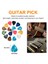 100PCS Gitar Seçimleri 0 46MM Kalınlıkta Selüloid Gitar Toplama Bas Akustik Gitar 30X26MM (Yurt Dışından) 1