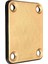 Fender Strat Için 4 Vidalı 1set Altın Boyun Plakası (Yurt Dışından) 3