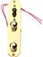 Eyer Köprü Plakası 3 Yolu Anahtar Kontrol Plakası Altın ve Üst Yükleyicisi Çamurluk Telecaster (Gold) 85 5 mm Için (Yurt Dışından) 2
