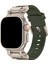 Apple Watch 11 10 46MM 9 8 7 6 Se Ultra Uyumlu 49-46-45-44-42MM Metal Pimli Tokalı Premium Silikon Kordon – Dayanıklı Spor Rubber Kayış 1