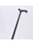 Asansörlü Ayarlanabilir Metal Baston (Siyah) 1