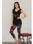 Lady Sıfır Kol Bayan Kapri Pijama Takım 2