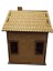 Bahçeli Ev Ahşap Maket 240x215x170 mm 8 Yaş ve Üzeri İçin Eğlenceli Hediye 7