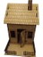 Bahçeli Ev Ahşap Maket 240x215x170 mm 8 Yaş ve Üzeri İçin Eğlenceli Hediye 8