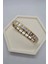 Çelik Italyan Charm Unisex Gold-Gümüş Bileklik Chrm-Blk-Gld-Gms 1