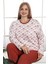 Büyük Beden Pamuklu 2 Iplik Kışlık Uzun Kollu Pijama Takımı 2