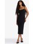 Bodycon Vücudu Saran İnce Askılı Midi Elbise F9263AX25WN 3