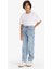 Erkek Çocuk Loose Fit Yırtık Detaylı Düz Paça Jean Pantolon G3069A825WN 1