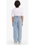 Erkek Çocuk Loose Fit Yırtık Detaylı Düz Paça Jean Pantolon G3069A825WN 5