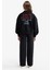 Kız Çocuk 2'li Takım Baskılı Sweatshirt Eşofman Altı F2564A825AU 7