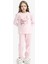 Kız Çocuk Pijama Takımı Baskılı Uzun Kollu Üst Desenli Uzun Alt F6215A825WN 2