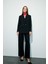 Oversize Geniş Kalıp Ceket Yaka Blazer Ceket E7732AX25AU 2