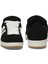 Campus 00S Tarzı Siyah Beyaz Süet Unisex Spor Ayakkabı Kalın Taban Sneaker 4