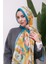 Floral Akrilik Desenli Dijital Soft Şal 2